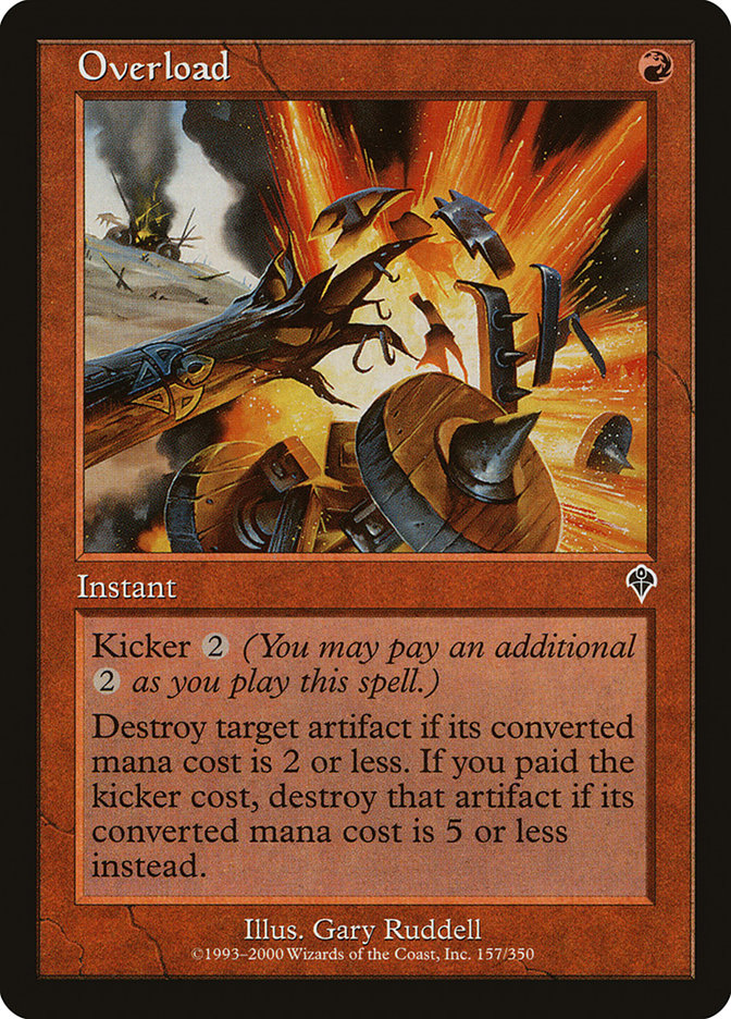 Overload 157 (Invasion)  - Foil | Good Games Adelaide SA