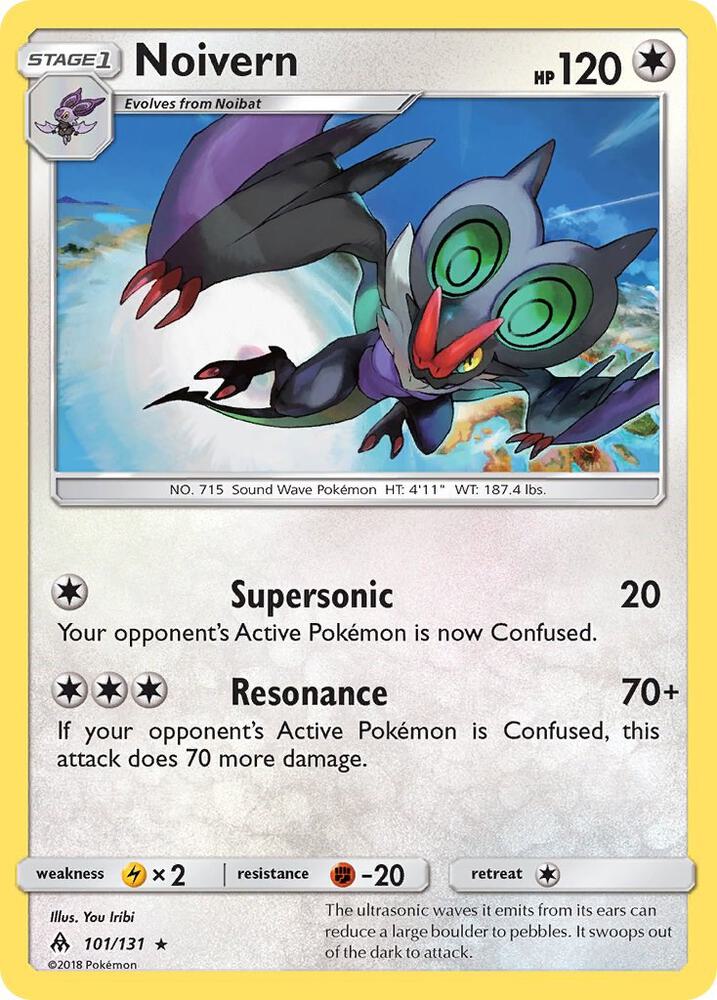 Noivern 101/131 (SM - Forbidden Light)  | Good Games Adelaide SA