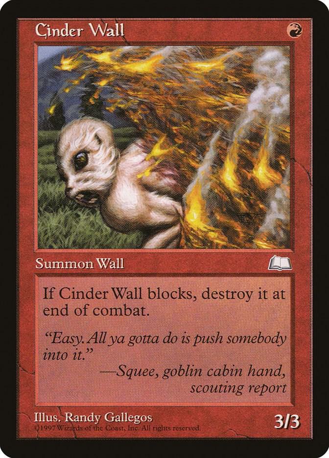 Cinder Wall  (Weatherlight)  | Good Games Adelaide SA
