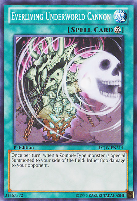 Everliving Underworld Cannon [LCJW-EN214] Common | Good Games Adelaide SA