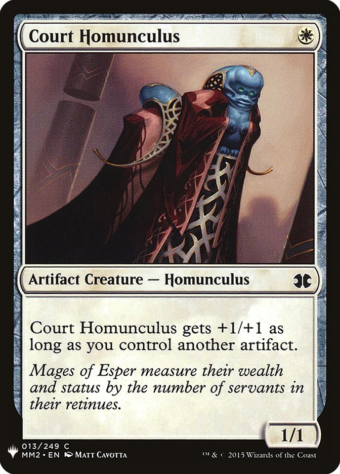Court Homunculus [Mystery Booster] | Good Games Adelaide SA