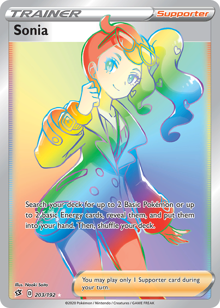Sonia (203/192) [Sword & Shield: Rebel Clash] | Good Games Adelaide SA