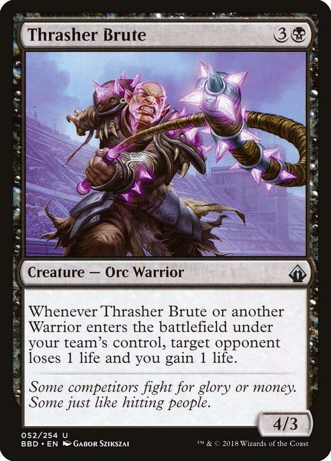 Thrasher Brute 52 (Battlebond)  - Foil | Good Games Adelaide SA