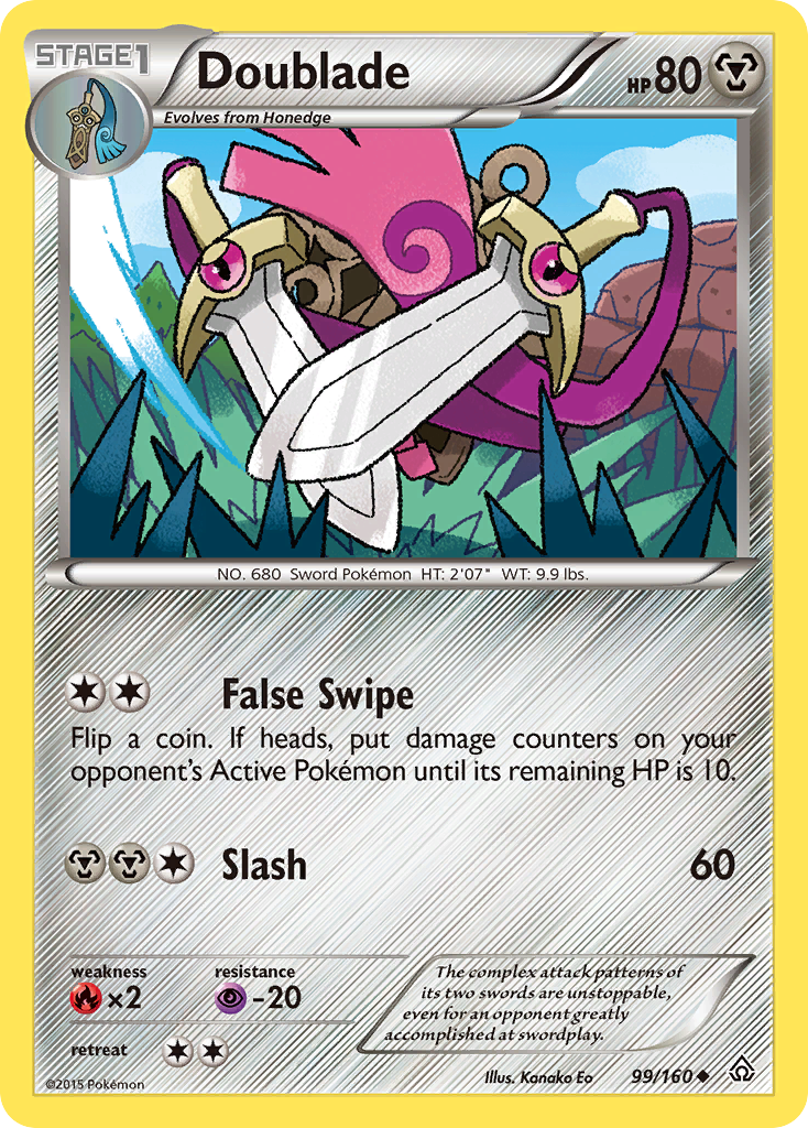 Doublade (99/160) [XY: Primal Clash] | Good Games Adelaide SA