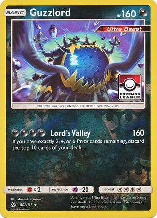 Guzzlord (80/131) (League Promo) [Sun & Moon: Forbidden Light] | Good Games Adelaide SA