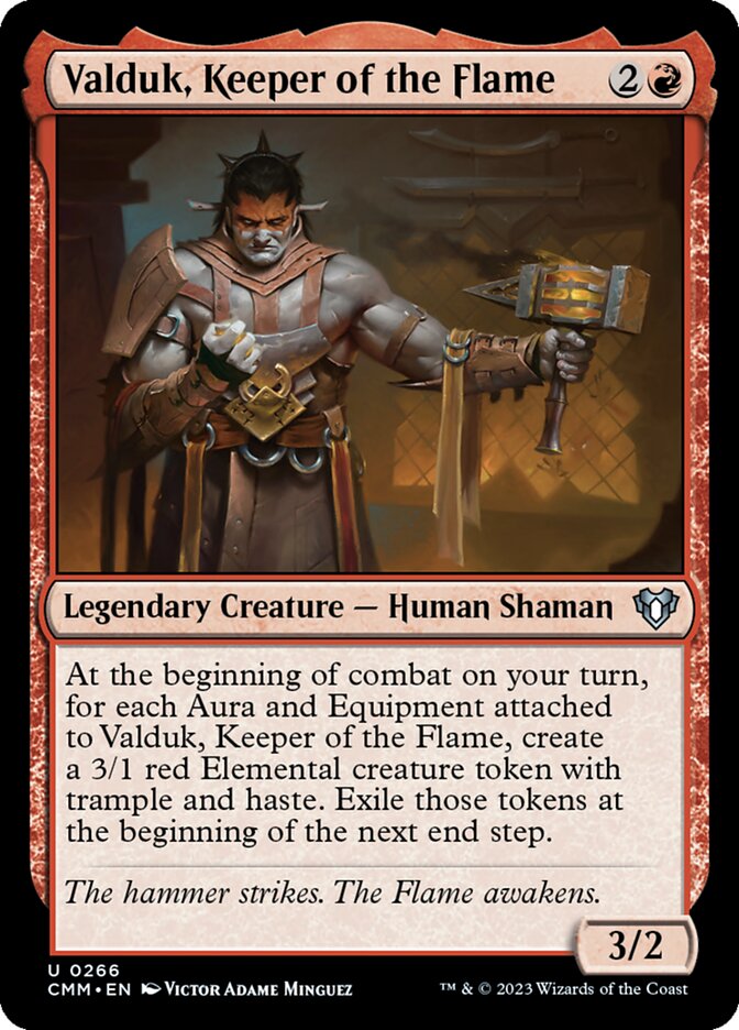 Valduk Keeper of the Flame 266 (Commander Masters)  | Good Games Adelaide SA