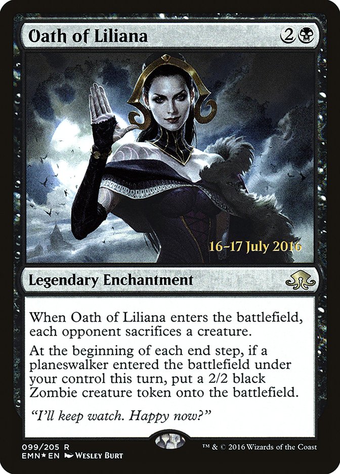 Oath of Liliana [Eldritch Moon Promos] | Good Games Adelaide SA