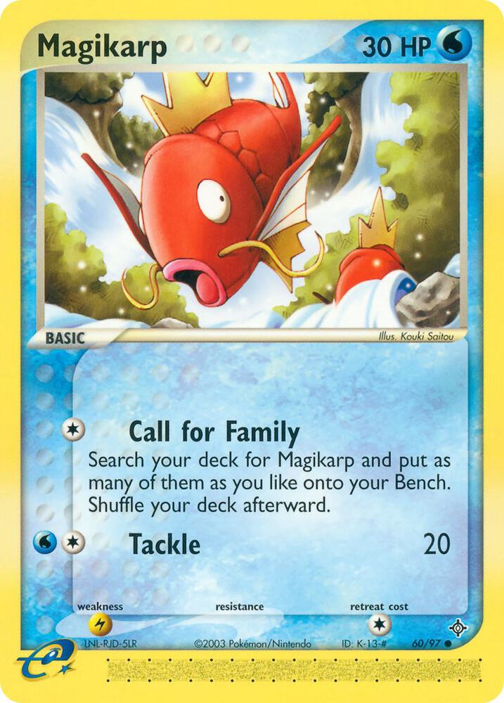 Magikarp 60/97 (Dragon)  - Reverse Holofoil | Good Games Adelaide SA