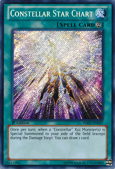 Constellar Star Chart [HA07-EN027] Secret Rare | Good Games Adelaide SA