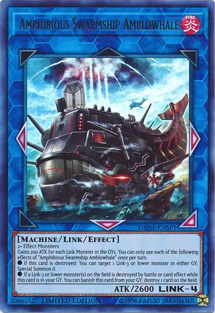 Amphibious Swarmship Amblowhale [DANE-ENSP1] Ultra Rare | Good Games Adelaide SA