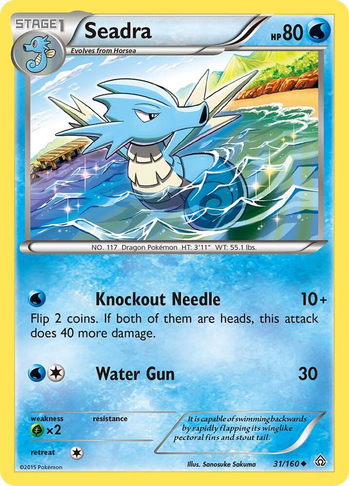Seadra 31/160 (XY - Primal Clash)  | Good Games Adelaide SA