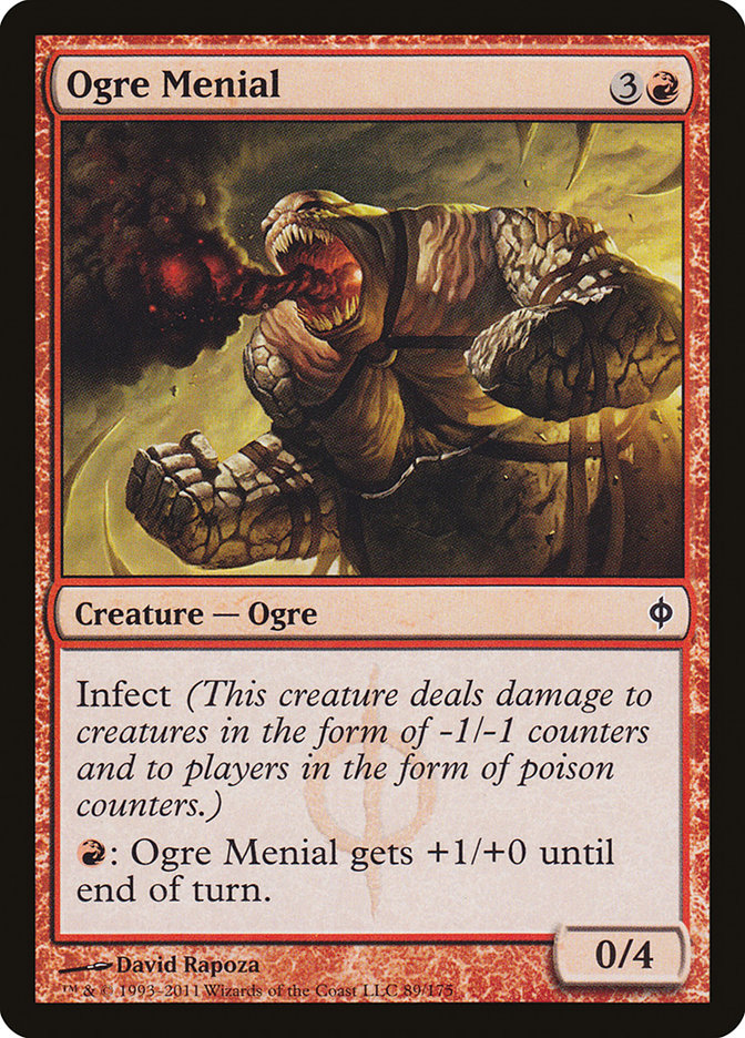 Ogre Menial 89 (New Phyrexia)  | Good Games Adelaide SA