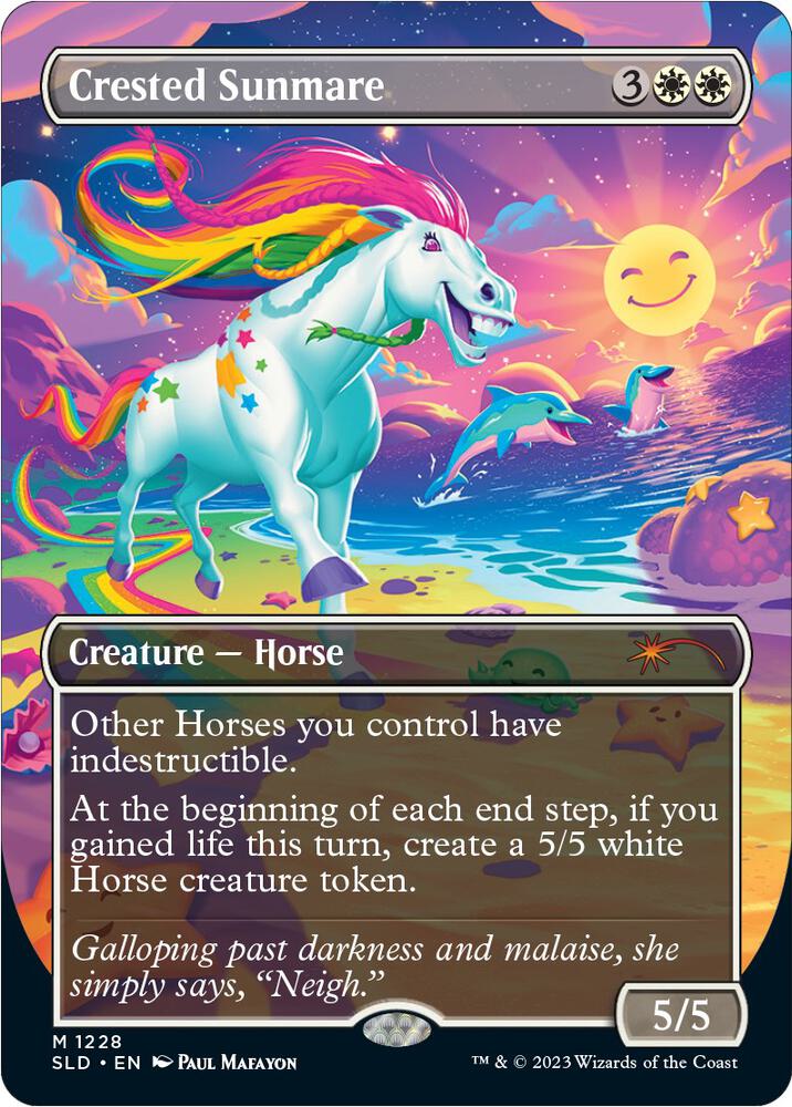 Crested Sunmare 1228 (Secret Lair Drop Series)  - Foil | Good Games Adelaide SA