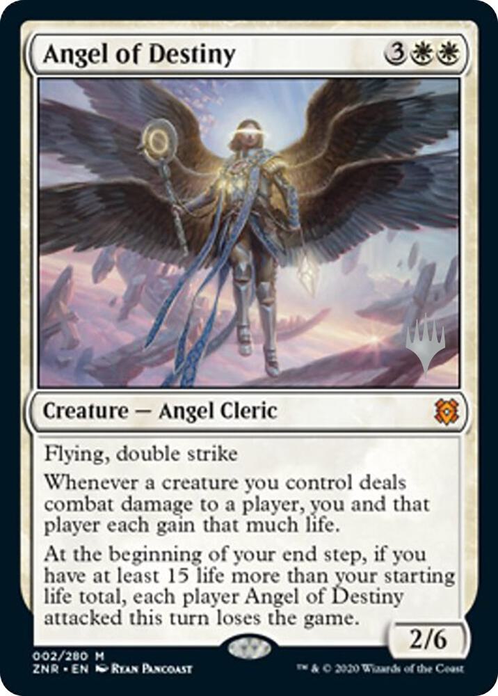Angel of Destiny 2 (Promo Pack: Zendikar Rising)  | Good Games Adelaide SA