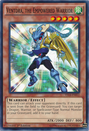 Ventdra, the Empowered Warrior [YS14-EN012] Common | Good Games Adelaide SA