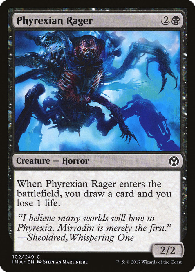 Phyrexian Rager [Iconic Masters] | Good Games Adelaide SA