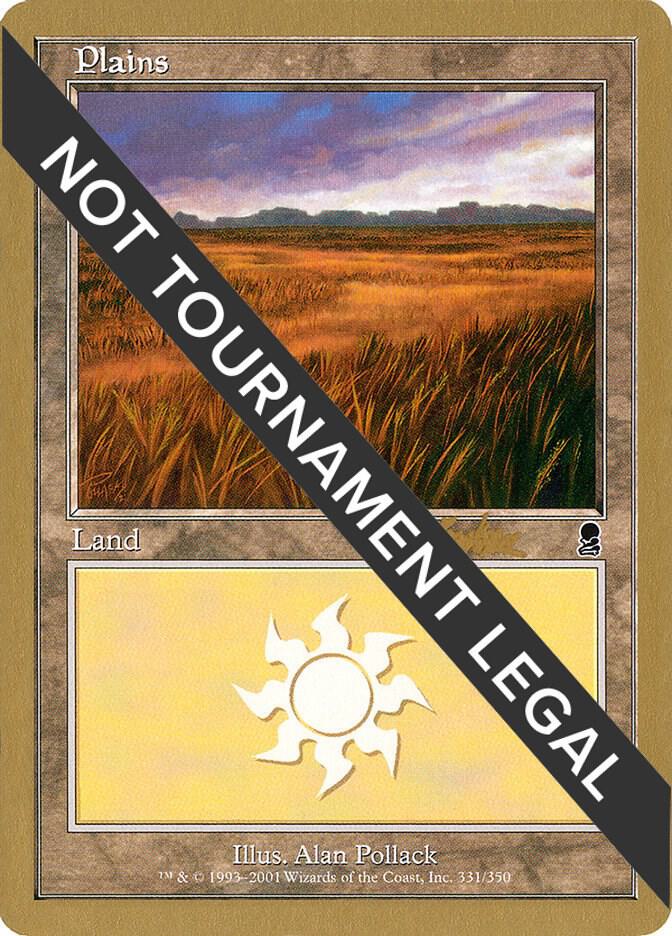 Plains 331 2002 Brian Kibler ODY  (World Championship Decks)  | Good Games Adelaide SA