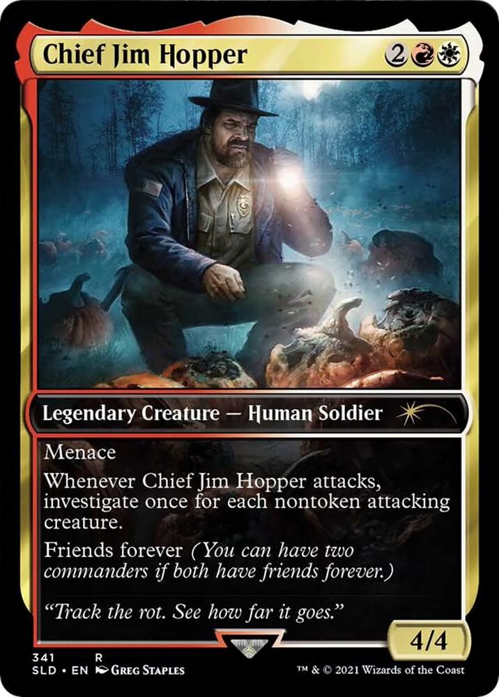 Chief Jim Hopper 341 (Secret Lair Drop Series)  | Good Games Adelaide SA