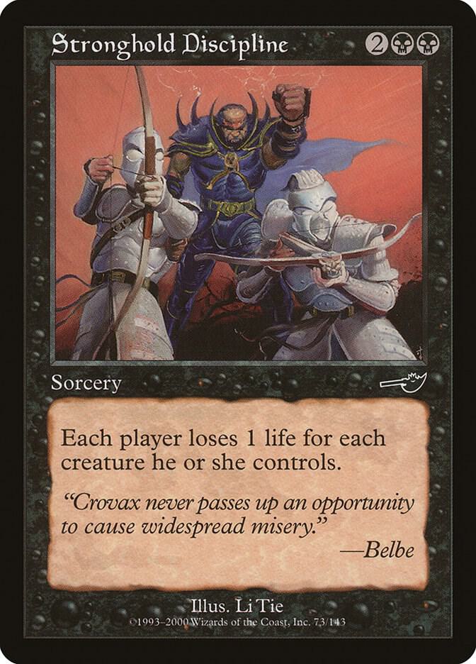 Stronghold Discipline 73 (Nemesis)  - Foil | Good Games Adelaide SA