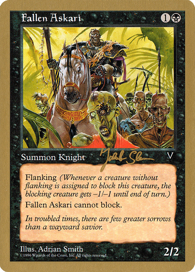 Fallen Askari (Jakub Slemr) [World Championship Decks 1997] | Good Games Adelaide SA