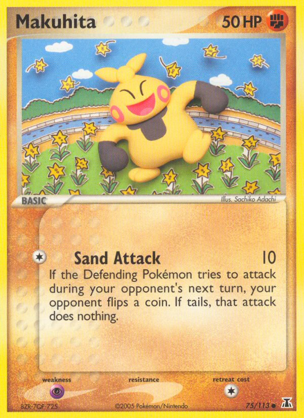 Makuhita (75/113) [EX: Delta Species] | Good Games Adelaide SA