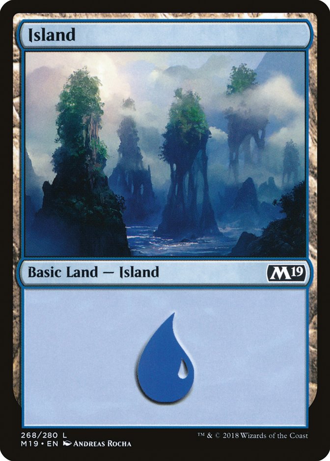 Island (268) [Core Set 2019] | Good Games Adelaide SA