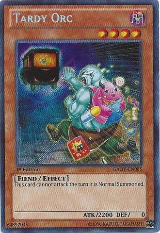 Tardy Orc [GAOV-EN085] Secret Rare | Good Games Adelaide SA