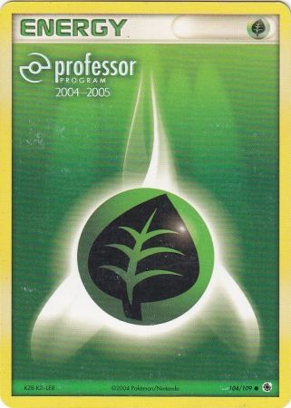 Grass Energy (104/109) (2004 2005) [Professor Program Promos] | Good Games Adelaide SA