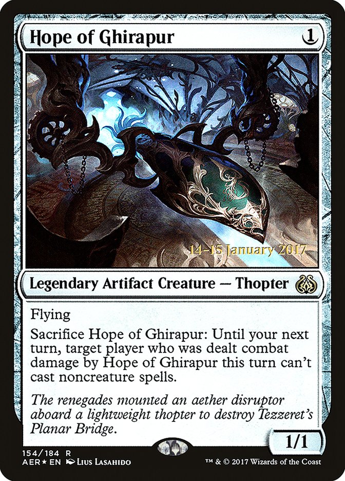Hope of Ghirapur [Aether Revolt Promos] | Good Games Adelaide SA