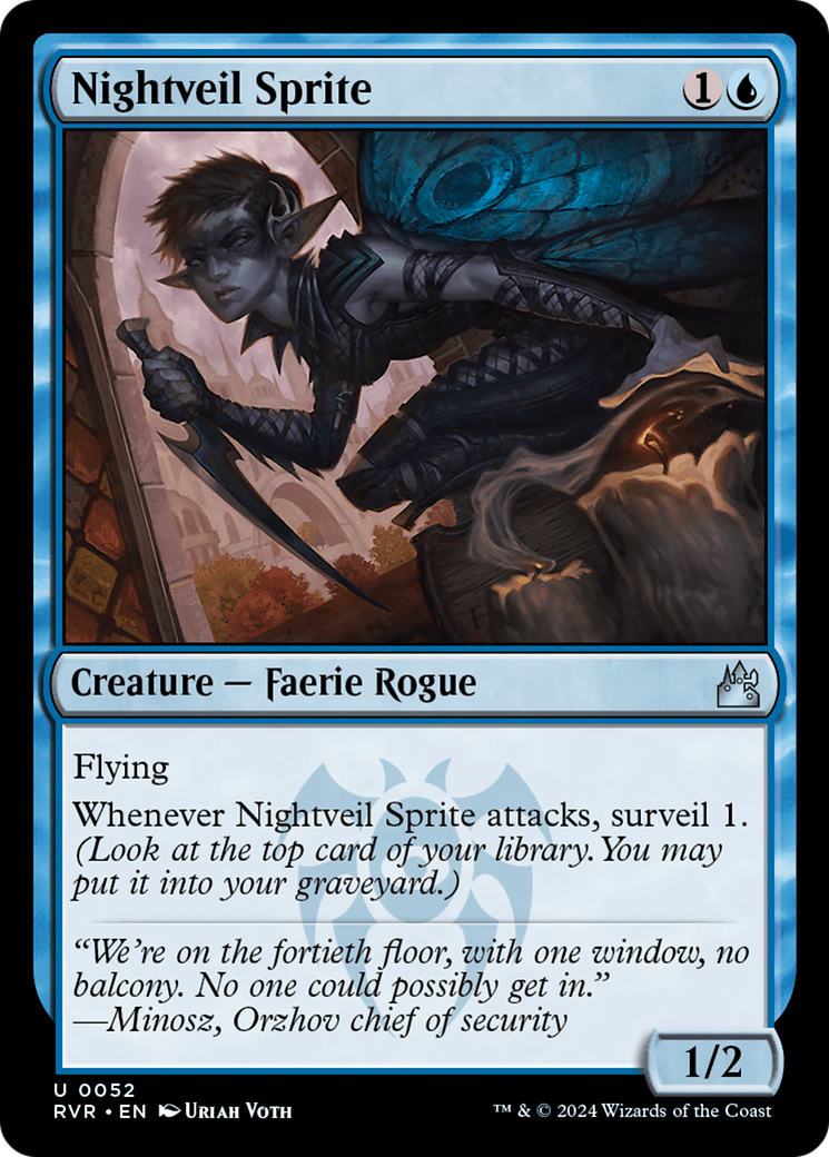 Nightveil Sprite [Ravnica Remastered] | Good Games Adelaide SA