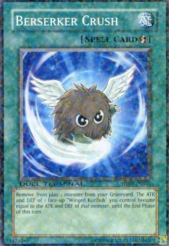 Berserker Crush [DT01-EN044] Super Rare | Good Games Adelaide SA