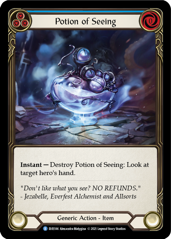 Potion of Seeing [EVR184] (Everfest)  1st Edition Cold Foil | Good Games Adelaide SA