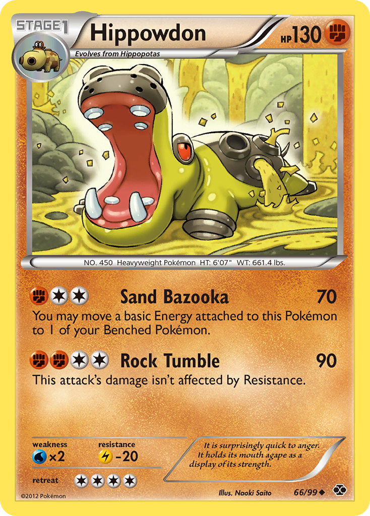 Hippowdon (66/99) [Black & White: Next Destinies] | Good Games Adelaide SA