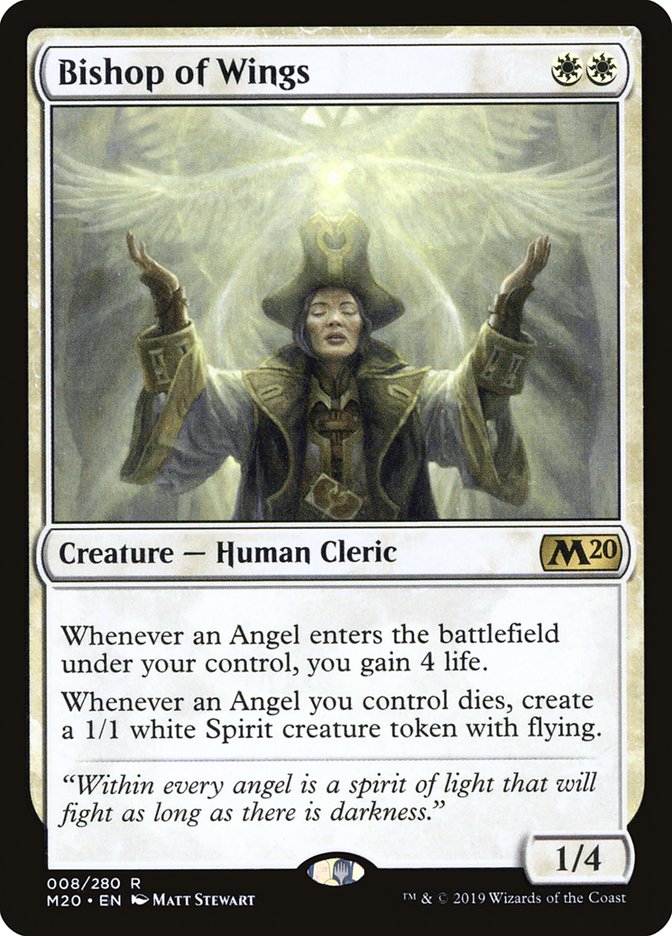 Bishop of Wings [Core Set 2020] | Good Games Adelaide SA