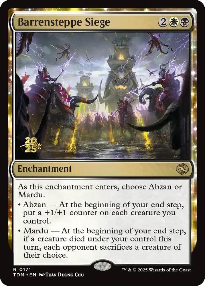 Barrensteppe Siege 171 (Prerelease Cards)  - Foil | Good Games Adelaide SA