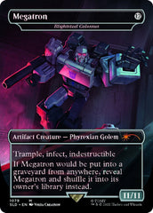 Megatron - Blightsteel Colossus (Borderless) [Secret Lair Drop Series] | Good Games Adelaide SA