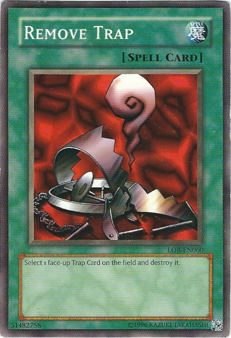 Remove Trap [LOB-EN060] Common | Good Games Adelaide SA