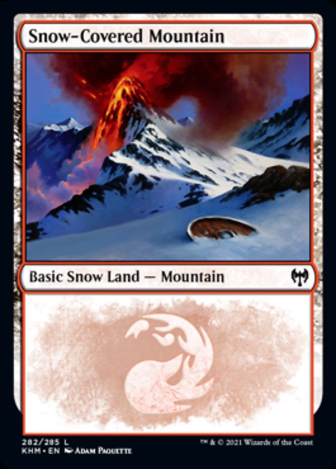 Snow-Covered Mountain (282) [Kaldheim] | Good Games Adelaide SA