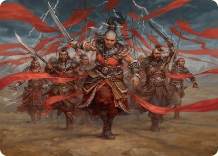 Alesha Who Laughs at Fate Art Card 14 54 14 (Art Series: Foundations)  | Good Games Adelaide SA