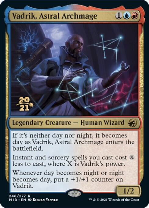 Vadrik Astral Archmage 248 (Prerelease Cards)  - Foil | Good Games Adelaide SA