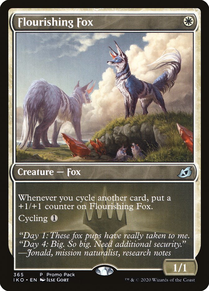 Flourishing Fox (Promo Pack) [Ikoria: Lair of Behemoths Promos] | Good Games Adelaide SA