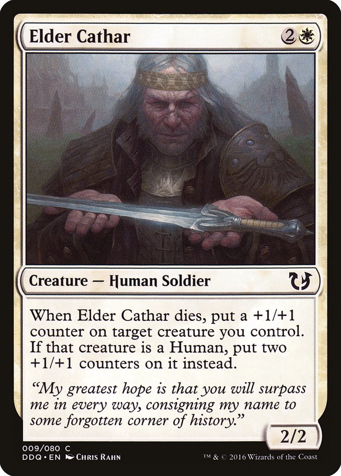 Elder Cathar 9 (Duel Decks: Blessed vs. Cursed)  | Good Games Adelaide SA