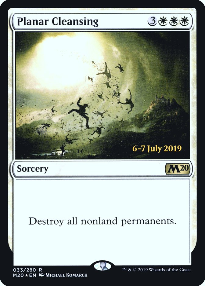 Planar Cleansing  [Core Set 2020 Prerelease Promos] | Good Games Adelaide SA