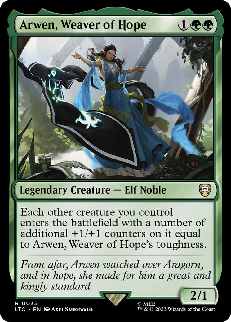 Arwen, Weaver of Hope [The Lord of the Rings: Tales of Middle-Earth Commander] | Good Games Adelaide SA