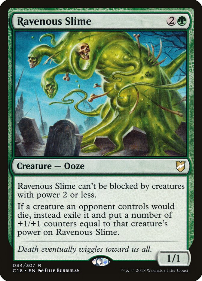 Ravenous Slime [Commander 2018] | Good Games Adelaide SA