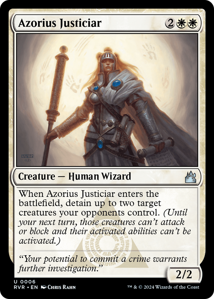 Azorius Justiciar [Ravnica Remastered] | Good Games Adelaide SA