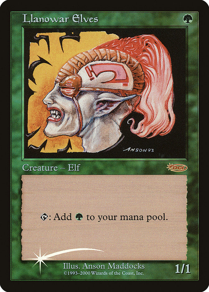 Llanowar Elves [Friday Night Magic 2000] | Good Games Adelaide SA