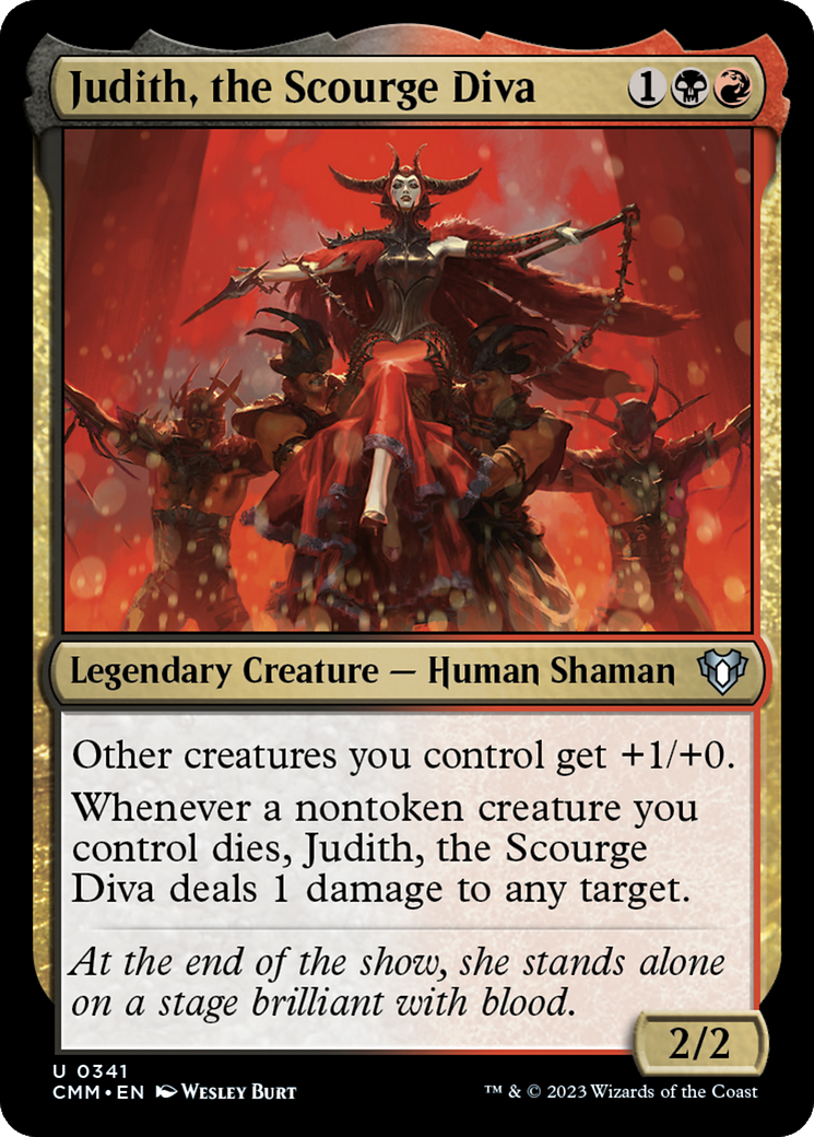 Judith, the Scourge Diva [Commander Masters] | Good Games Adelaide SA