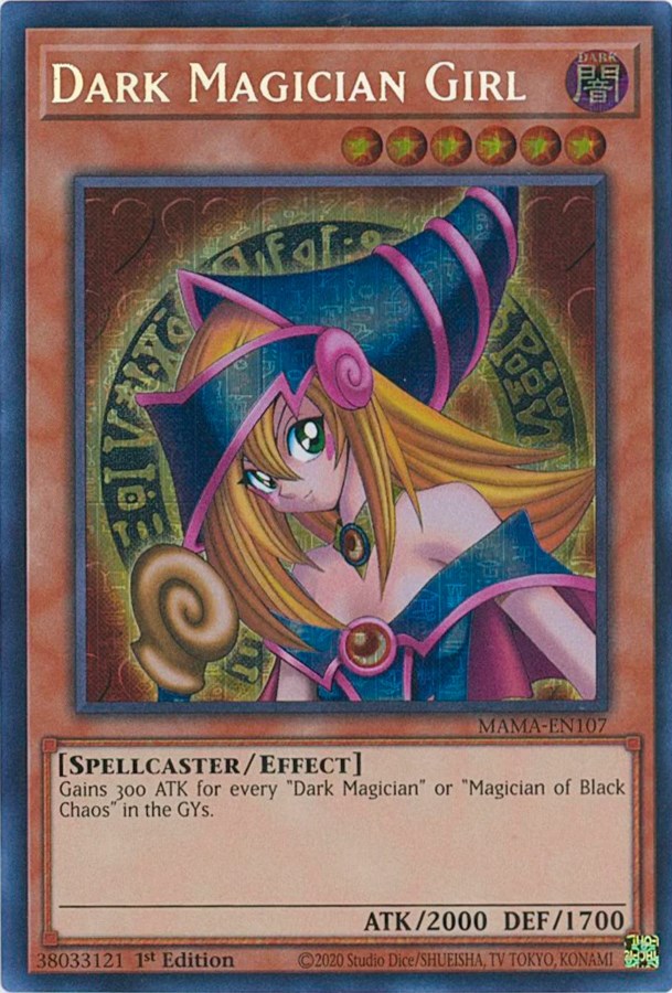 Dark Magician Girl [MAMA-EN107] Secret Pharaoh's Rare | Good Games Adelaide SA