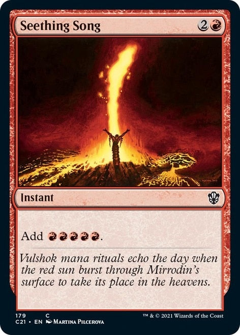 Seething Song [Commander 2021] | Good Games Adelaide SA